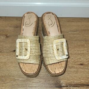 Women's Sam Edelman Woven Platform Sandals